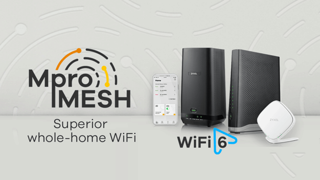 Zyxel MPro Mesh™ Solutions is a managed WiFi system